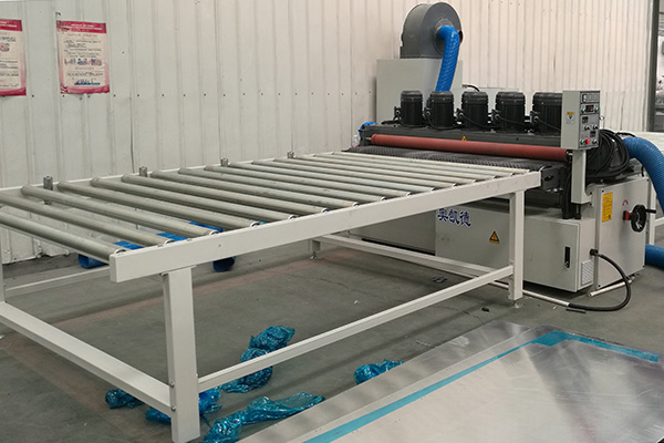 金屬板面打毛機