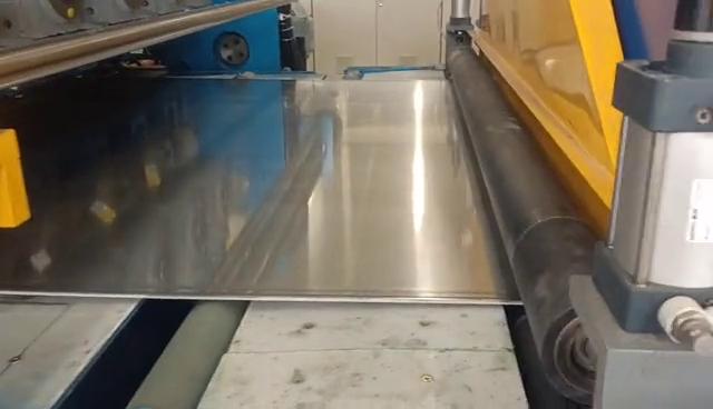 鋁板表面打磨機拋光機