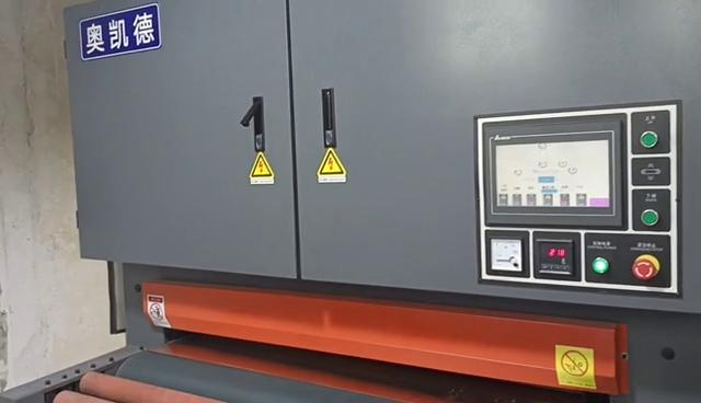 壓合鋼板拋光機視頻